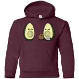 Sweatshirts Maroon / YS Bone Custody Youth Hoodie