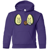 Sweatshirts Purple / YS Bone Custody Youth Hoodie