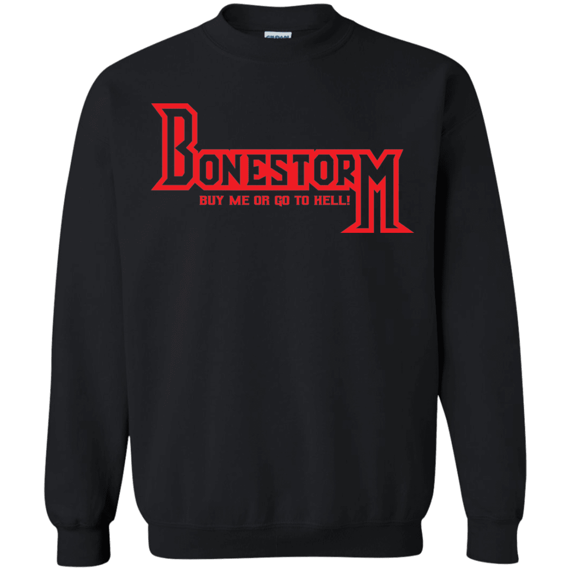 Sweatshirts Black / S BONESTORM Crewneck Sweatshirt