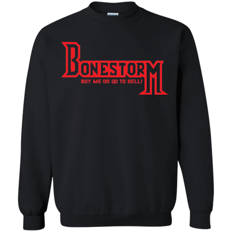 Sweatshirts Black / S BONESTORM Crewneck Sweatshirt