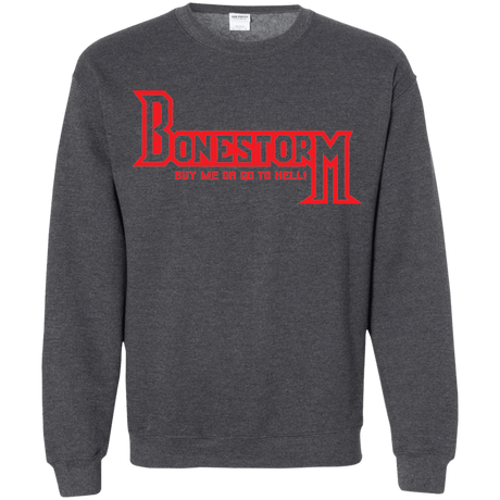 Sweatshirts Dark Heather / S BONESTORM Crewneck Sweatshirt