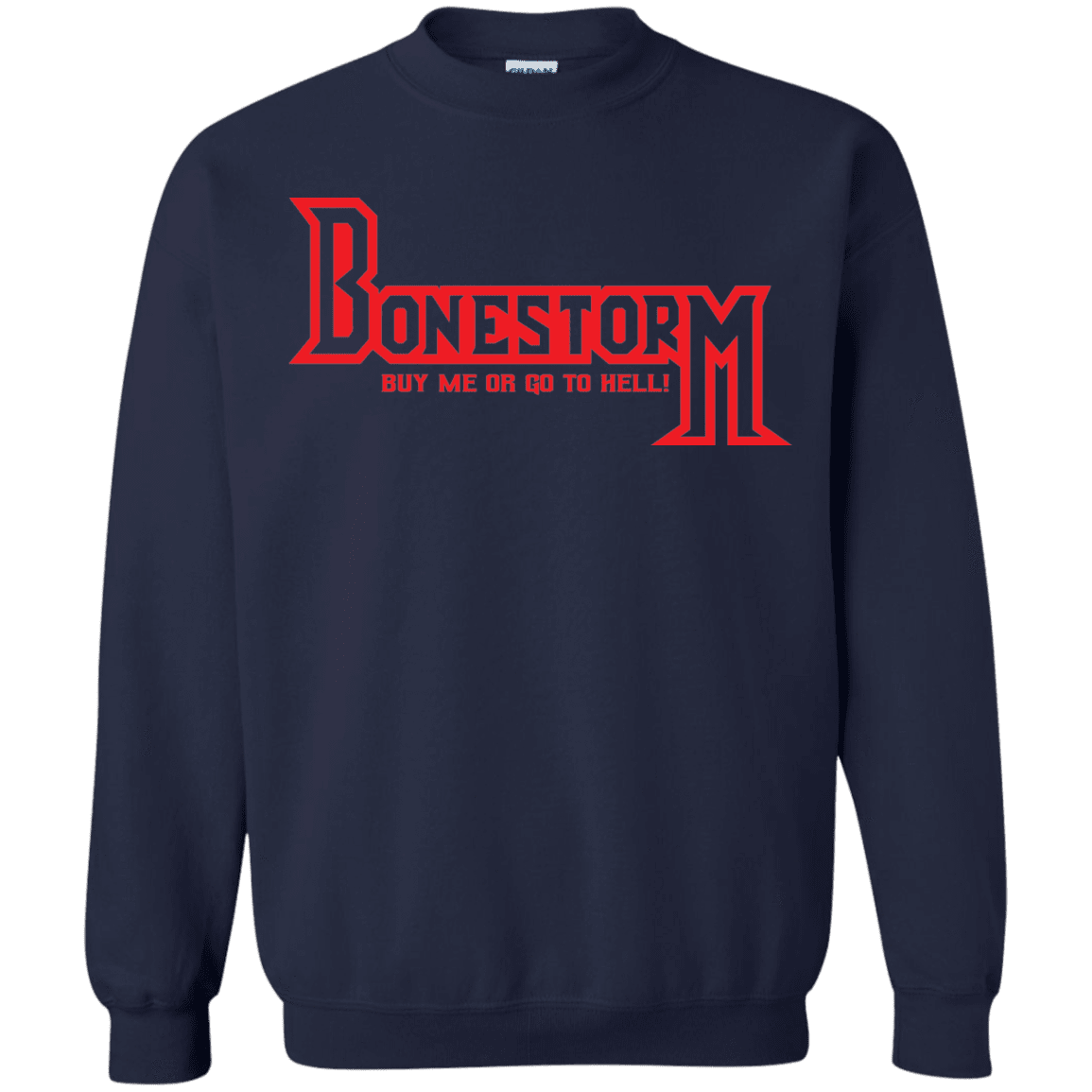 Sweatshirts Navy / S BONESTORM Crewneck Sweatshirt