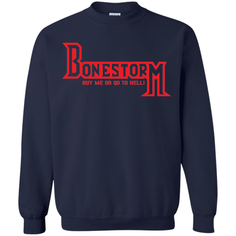 Sweatshirts Navy / S BONESTORM Crewneck Sweatshirt