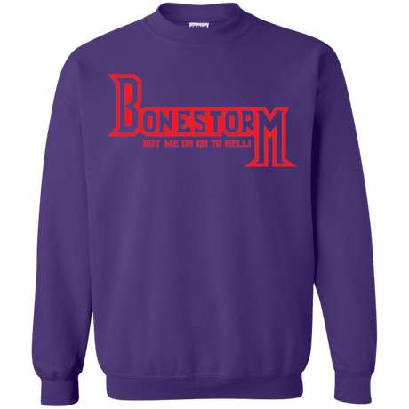 Sweatshirts Purple / S BONESTORM Crewneck Sweatshirt