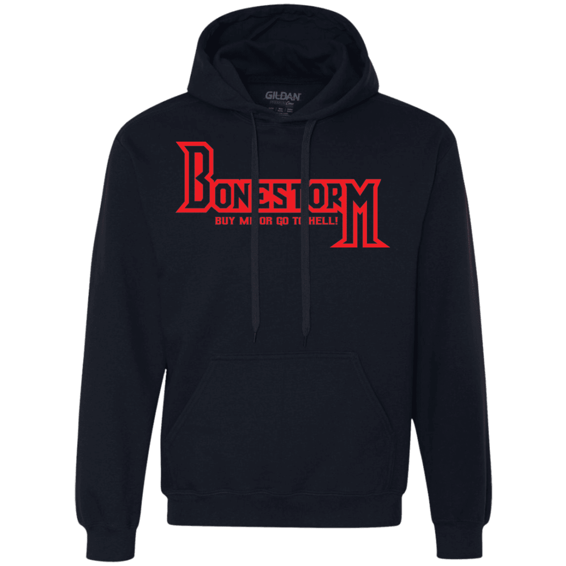 Sweatshirts Navy / S BONESTORM Premium Fleece Hoodie