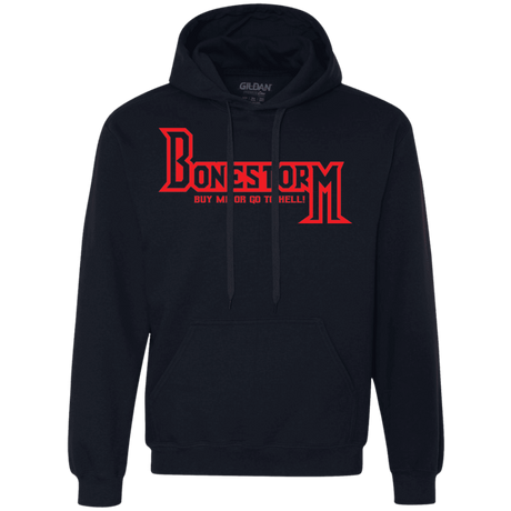 Sweatshirts Navy / S BONESTORM Premium Fleece Hoodie