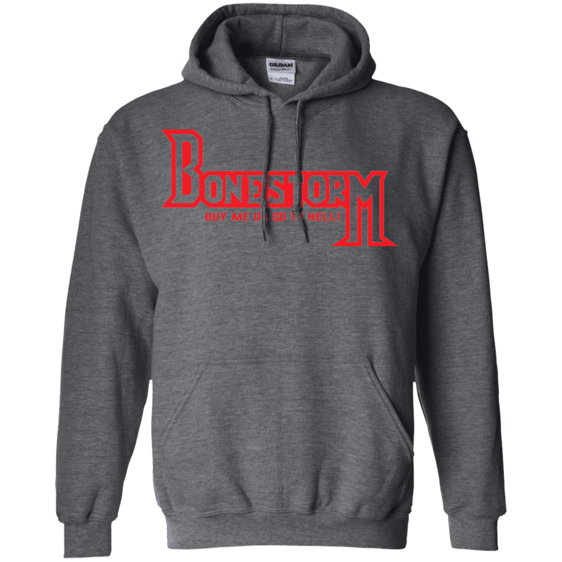 Sweatshirts Dark Heather / S BONESTORM Pullover Hoodie
