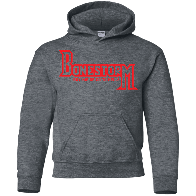 Sweatshirts Dark Heather / YS BONESTORM Youth Hoodie