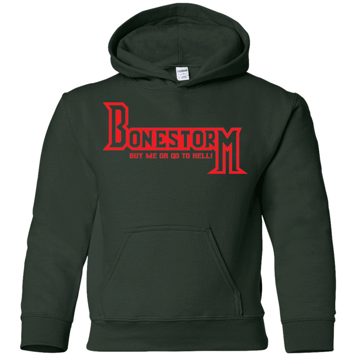 Sweatshirts Forest Green / YS BONESTORM Youth Hoodie