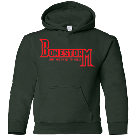Sweatshirts Forest Green / YS BONESTORM Youth Hoodie