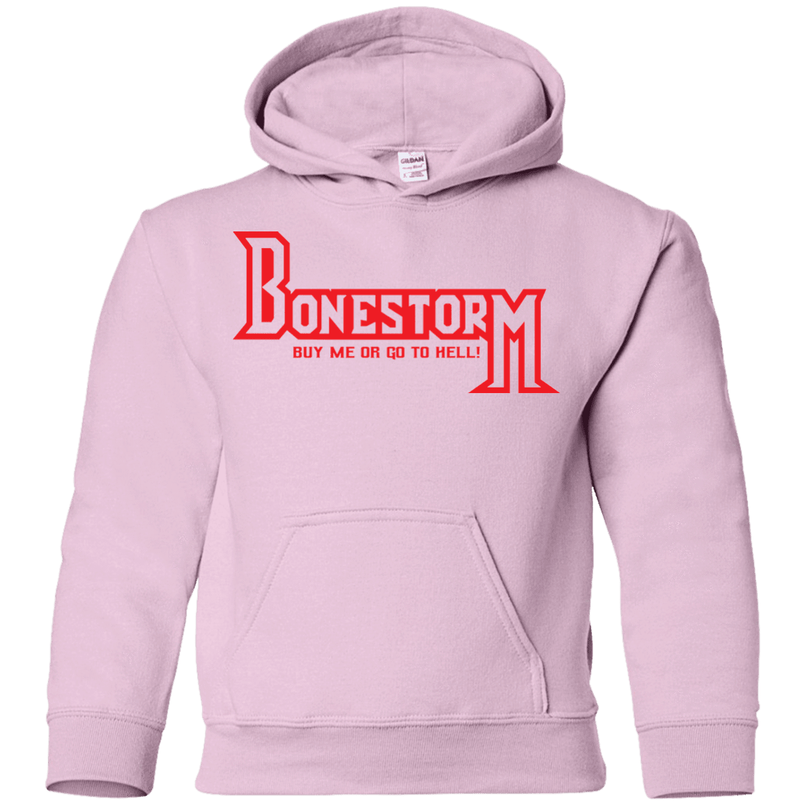 Sweatshirts Light Pink / YS BONESTORM Youth Hoodie