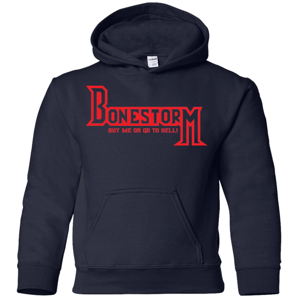 Sweatshirts Navy / YS BONESTORM Youth Hoodie