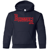 Sweatshirts Navy / YS BONESTORM Youth Hoodie