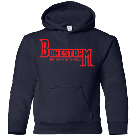 Sweatshirts Navy / YS BONESTORM Youth Hoodie