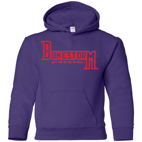 Sweatshirts Purple / YS BONESTORM Youth Hoodie