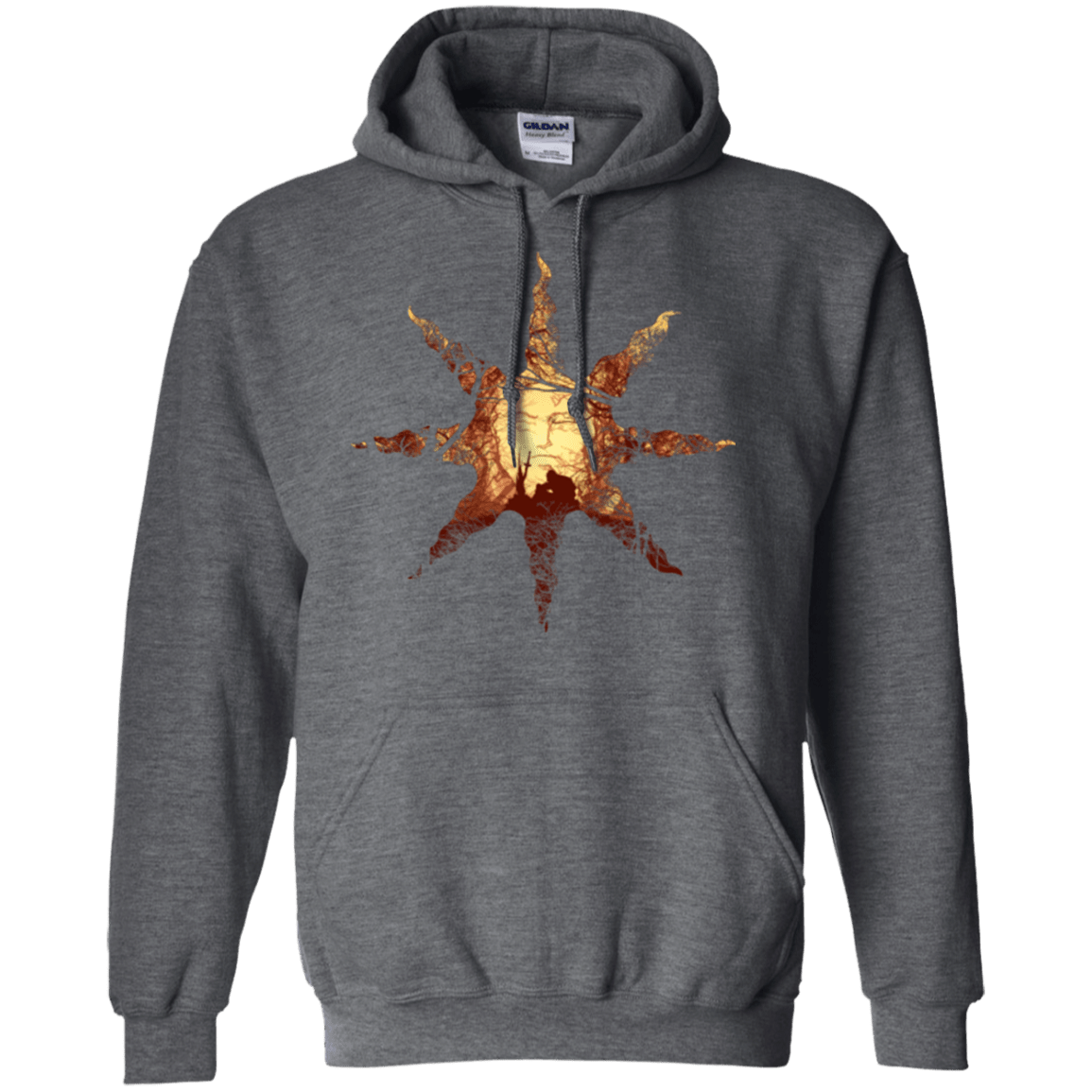 Sweatshirts Dark Heather / Small Bonfire Pullover Hoodie
