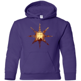 Sweatshirts Purple / YS Bonfire Youth Hoodie