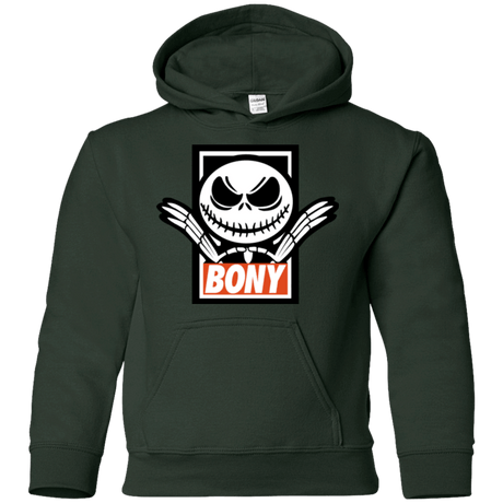 Sweatshirts Forest Green / YS BONY Youth Hoodie