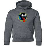 Sweatshirts Dark Heather / YS Boo Venom Youth Pullover Hoodie