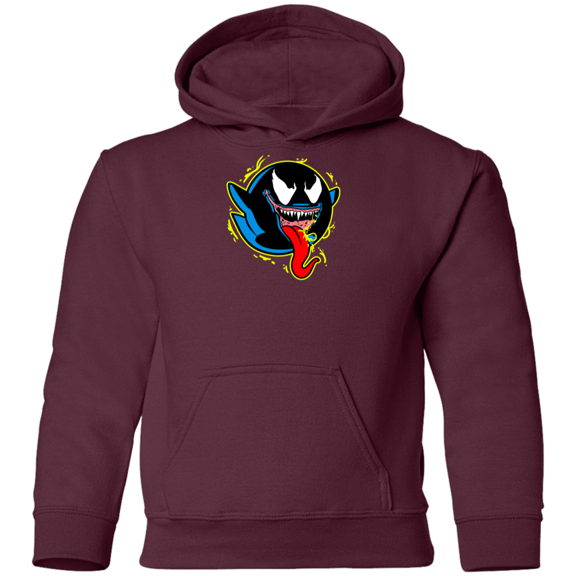 Sweatshirts Maroon / YS Boo Venom Youth Pullover Hoodie