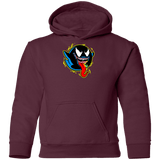 Sweatshirts Maroon / YS Boo Venom Youth Pullover Hoodie