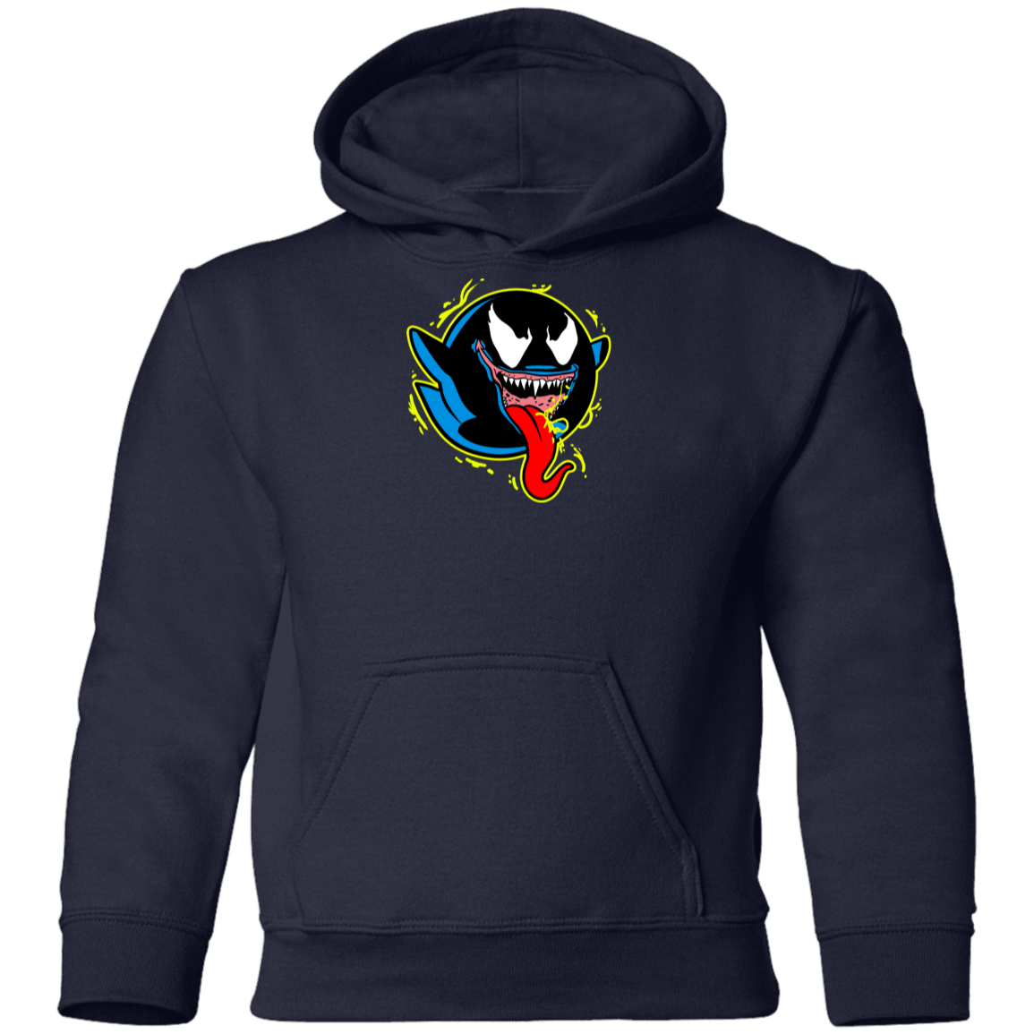 Sweatshirts Navy / YS Boo Venom Youth Pullover Hoodie