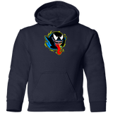 Sweatshirts Navy / YS Boo Venom Youth Pullover Hoodie