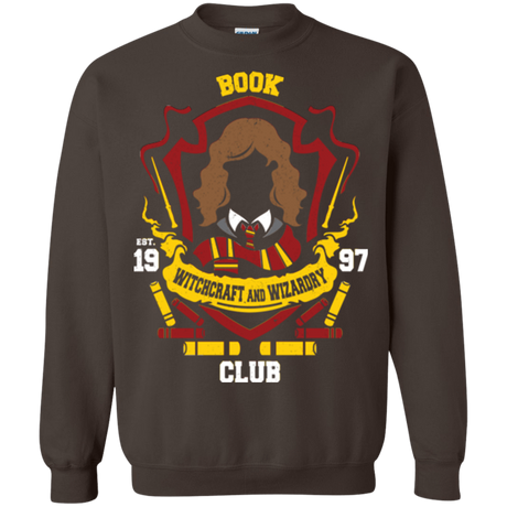 Sweatshirts Dark Chocolate / Small Book Club Crewneck Sweatshirt