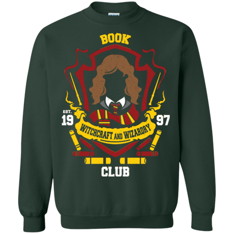 Sweatshirts Forest Green / Small Book Club Crewneck Sweatshirt