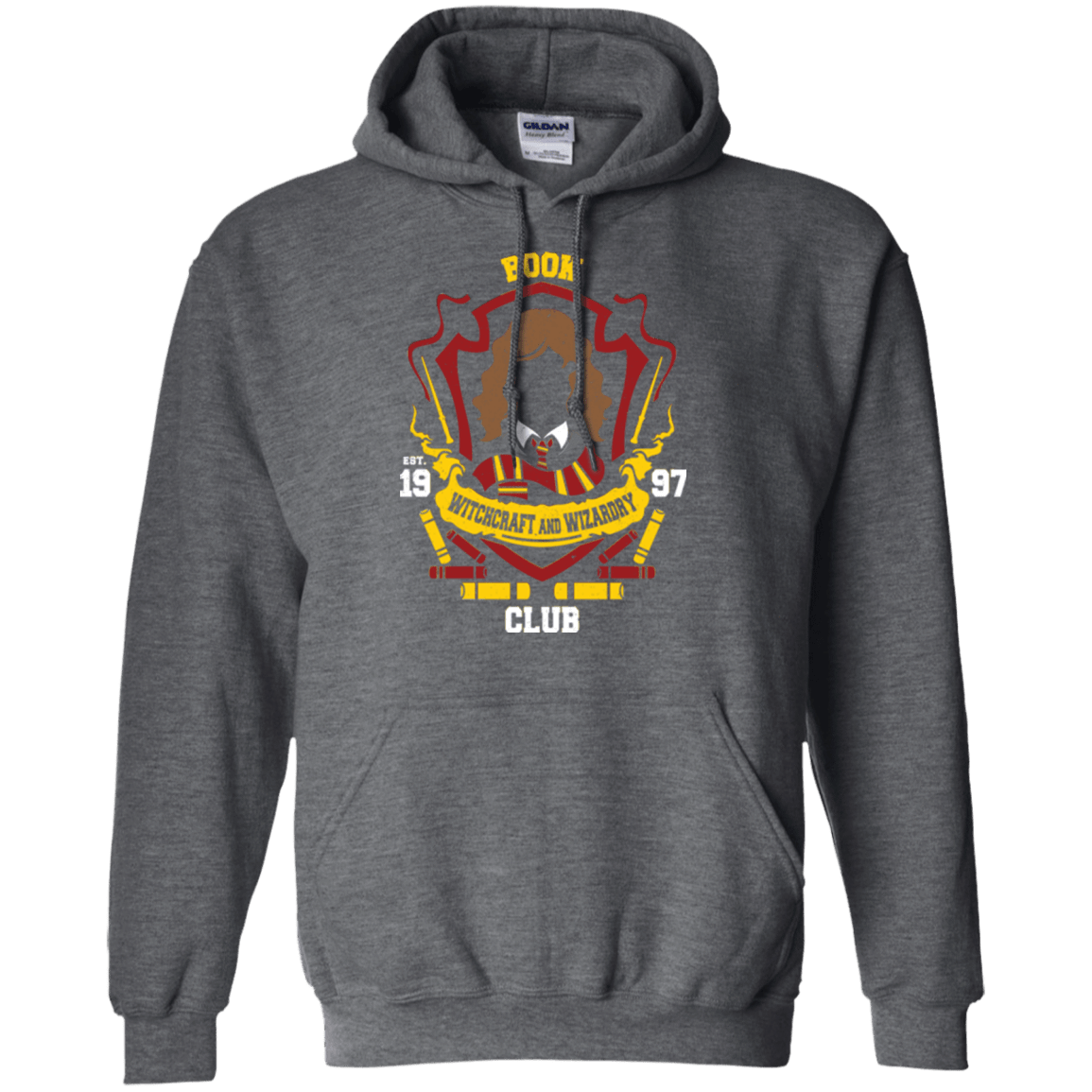 Sweatshirts Dark Heather / Small Book Club Pullover Hoodie