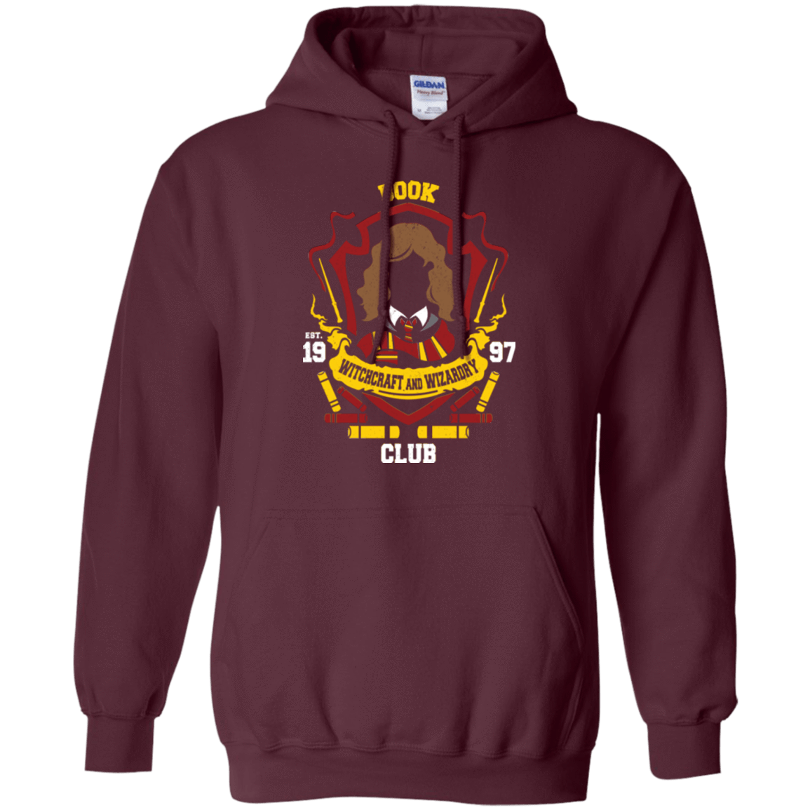 Sweatshirts Maroon / Small Book Club Pullover Hoodie