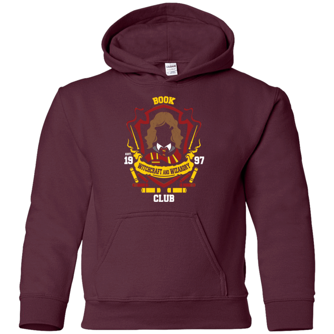 Sweatshirts Maroon / YS Book Club Youth Hoodie
