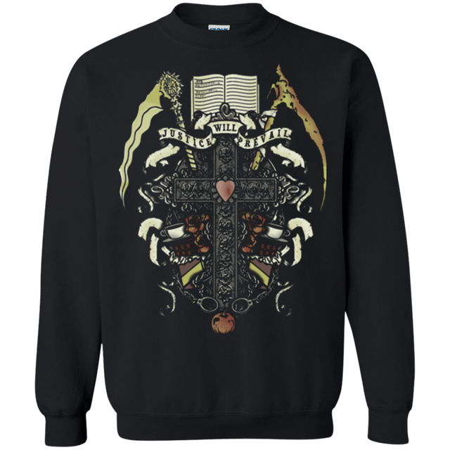 Sweatshirts Black / Small Book of Death Crewneck Sweatshirt