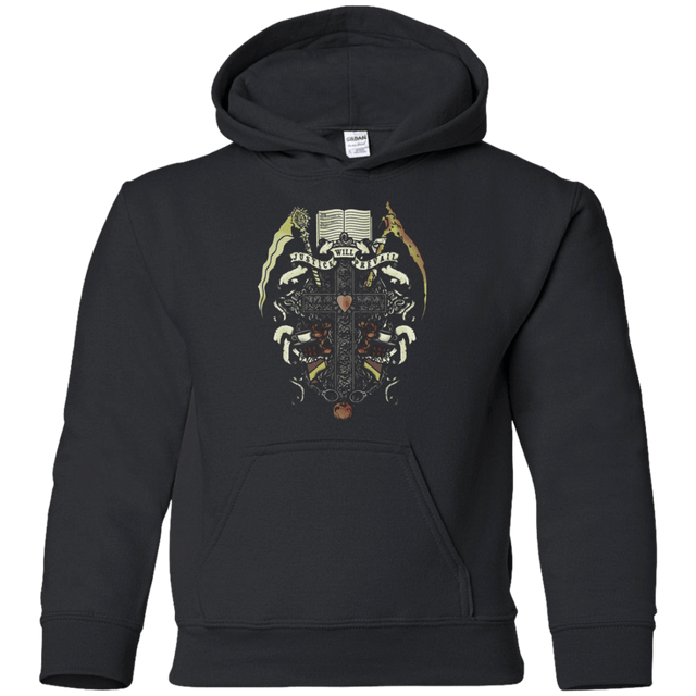Sweatshirts Black / YS Book of Death Youth Hoodie