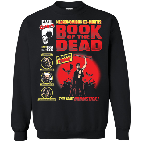 Sweatshirts Black / Small Book Of The Dead Crewneck Sweatshirt
