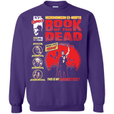 Sweatshirts Purple / Small Book Of The Dead Crewneck Sweatshirt