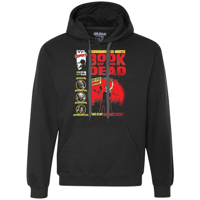 Sweatshirts Black / Small Book Of The Dead Premium Fleece Hoodie