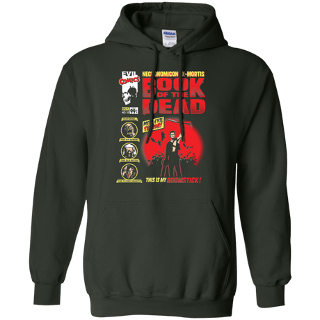 Sweatshirts Forest Green / Small Book Of The Dead Pullover Hoodie