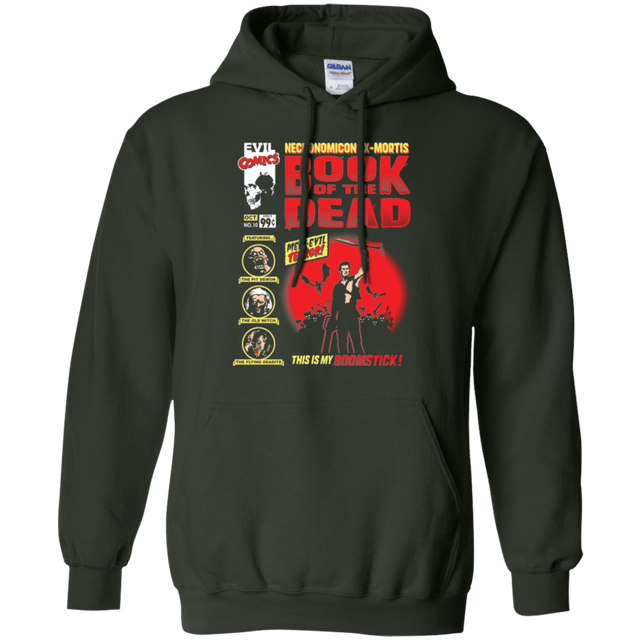 Sweatshirts Forest Green / Small Book Of The Dead Pullover Hoodie
