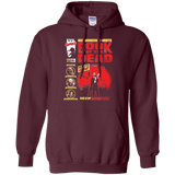 Sweatshirts Maroon / Small Book Of The Dead Pullover Hoodie