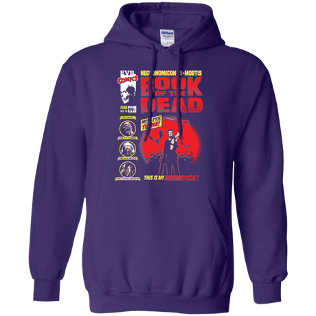 Sweatshirts Purple / Small Book Of The Dead Pullover Hoodie