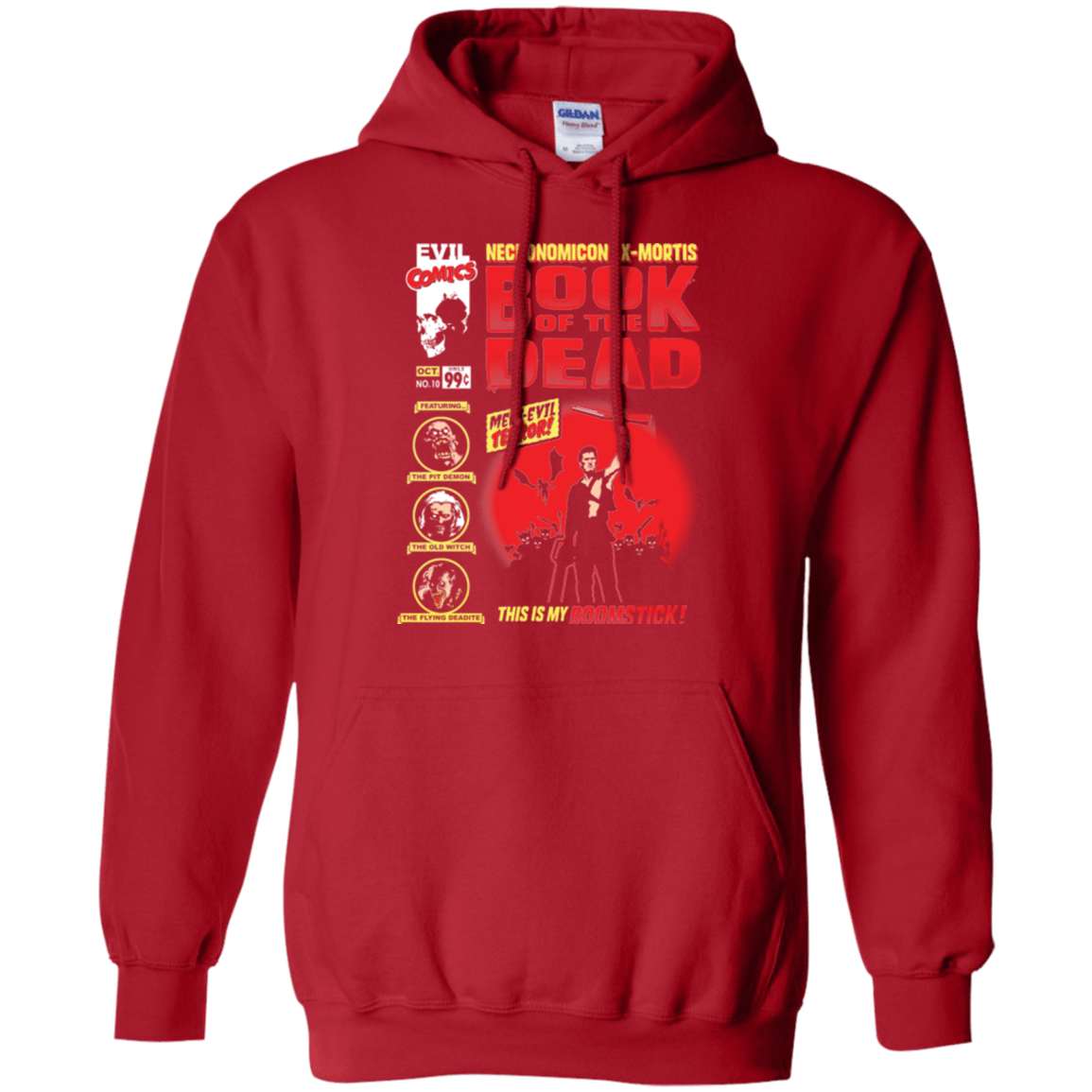 Sweatshirts Red / Small Book Of The Dead Pullover Hoodie