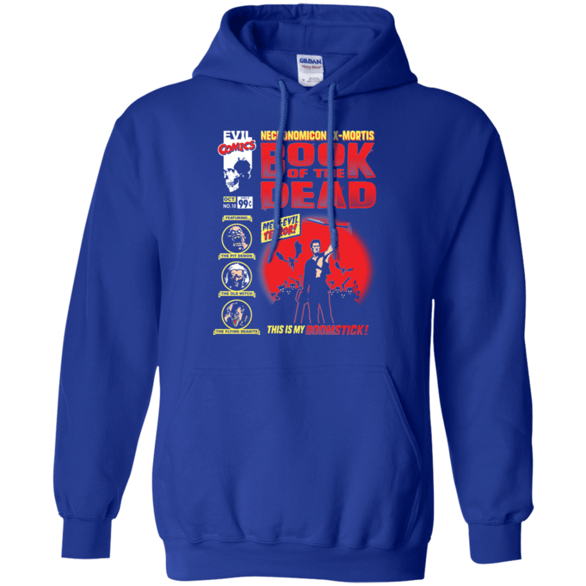 Sweatshirts Royal / Small Book Of The Dead Pullover Hoodie
