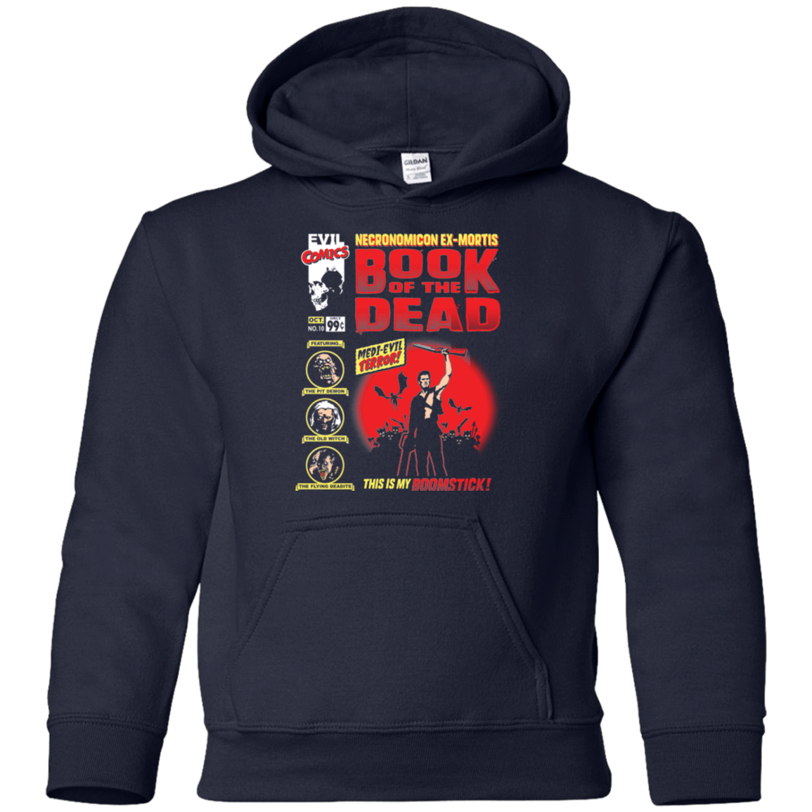 Sweatshirts Navy / YS Book Of The Dead Youth Hoodie