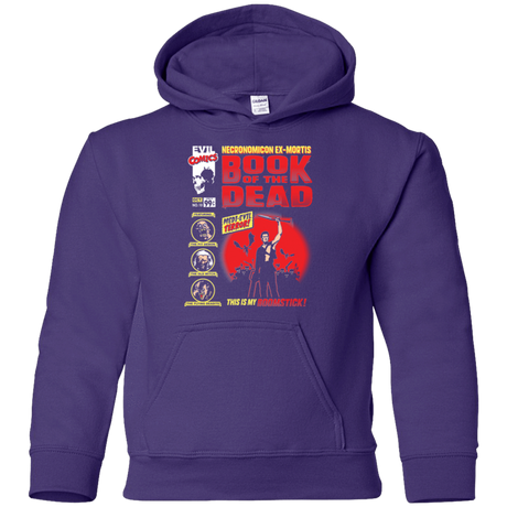 Sweatshirts Purple / YS Book Of The Dead Youth Hoodie