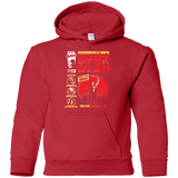 Sweatshirts Red / YS Book Of The Dead Youth Hoodie