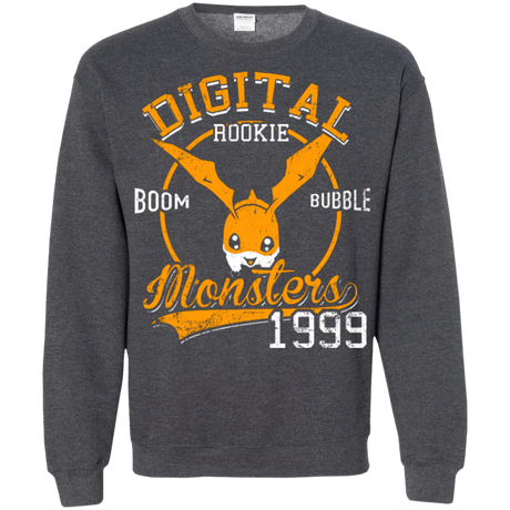Sweatshirts Dark Heather / Small BOOM BUBBLE Crewneck Sweatshirt