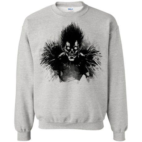 Sweatshirts Ash / Small Bored Shinigami Crewneck Sweatshirt