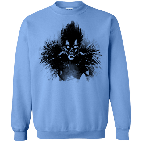 Sweatshirts Carolina Blue / Small Bored Shinigami Crewneck Sweatshirt