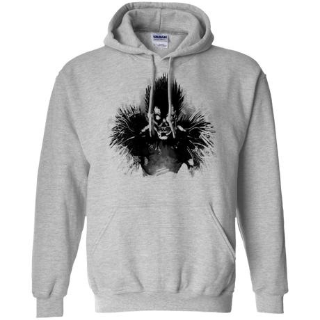 Sweatshirts Sport Grey / Small Bored Shinigami Pullover Hoodie